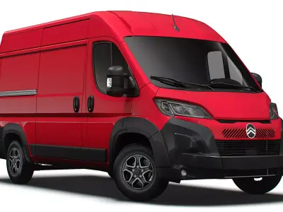 Citroen e Jumper Van L2H2 2024 3D model