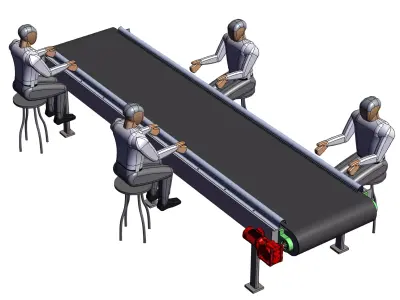 Chip Conveyor  3D model
