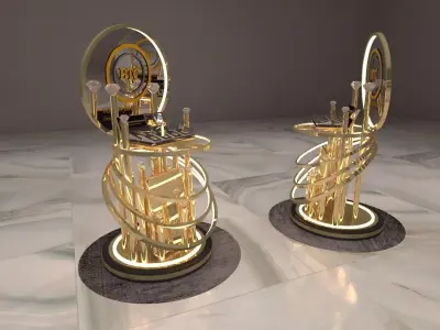 GOLD STORE 3D model
