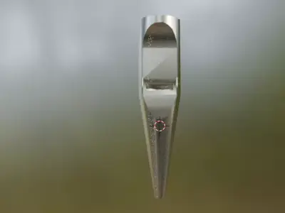 Principal Organ Pipe Low-poly 3D model
