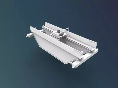 Overhead crane 3D print model