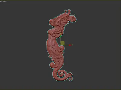 free 2 ornamental classic decoration 3d model kitbash vol 35 Free 3D model