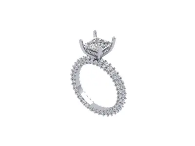 Wedding Ring  3D print model 387
