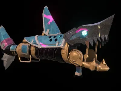 Jinx Fishbone Arcane 3D model