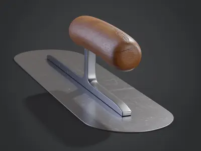 Pool Trowel 3D model