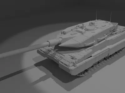 tanke 3D model