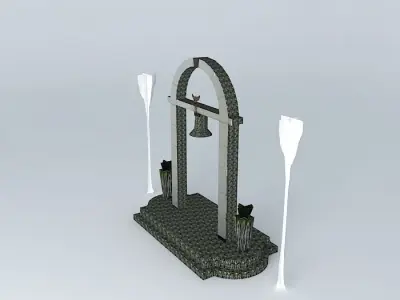 Bell Patio do Colegio 3D model