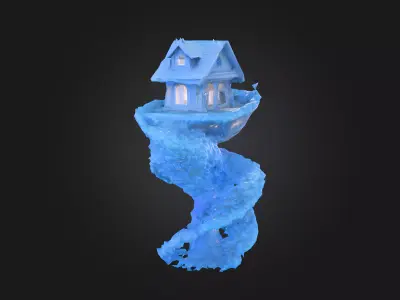 Noahs Ark Original Dna 3d model Low-poly 3D model