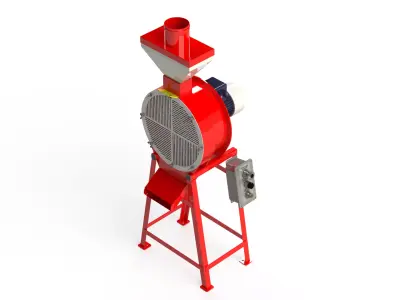 WG 4007 - STL Grain winnower 3D model