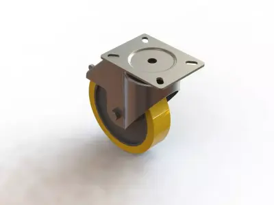 Rodizio Schioppa GL 512 BP Wheel 3D model