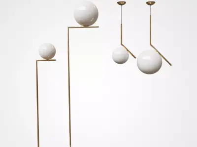 FLOS Lights Family part II 3D model