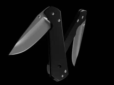 Pocket Knife 3D model