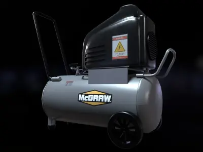 Compressor hp 8 gln 3D model