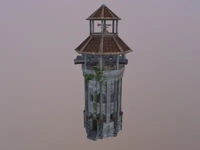  Archer Tower Level 20 3D model