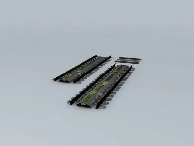 Eco WATER TROUGH With spare sleepers Free 3D model