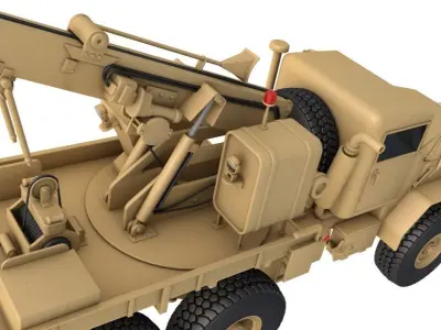 Surplus AM General M936 3D model