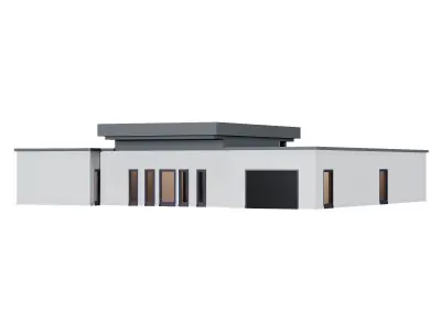 Home Building Low-poly 3D model