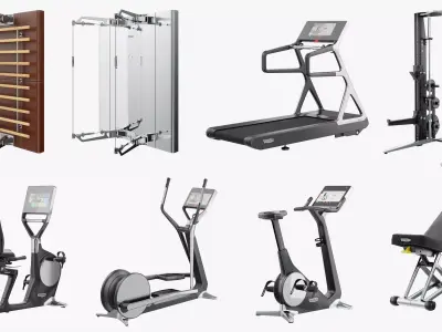 Technogym Personal Line 3D Model Pack