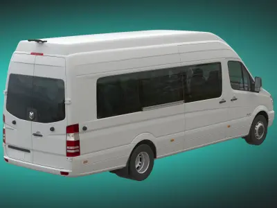 Dodge Sprinter 3500 Minibus L4H3 3D model