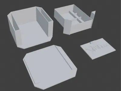 Nendoroid base with part  3D print model