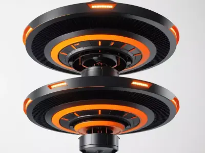 SciFi Hover Device Module 3D model