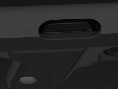 Walther PPK Low-poly 3D model