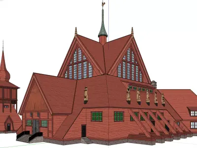 KirunaKyrka 3D model