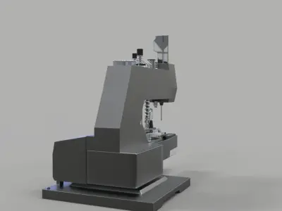 JUKI MB373 3dmodel Low-poly 3D model