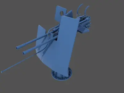Flak 38 - Personal license - 1-48 scale 3D print model
