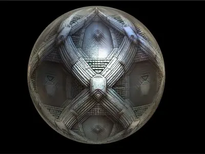PBR Sci-Fi Seamless Realistic Material SBSAR 4k Texture 014 Texture