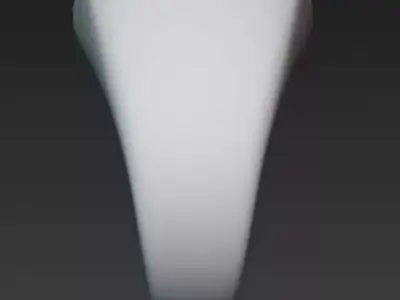 Singularity Geometric Vortex and Minimalist Form 3D print model
