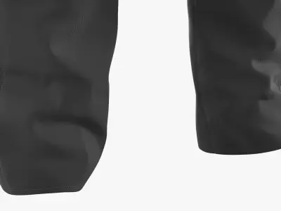  Insulated Winter Workwear Jacket and Pants Black 