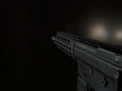 Howa Type 89 Low-poly 3D model