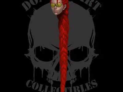 Crimson Viper S F Fan Art 3D Printable Files for Action Figures 3D print model
