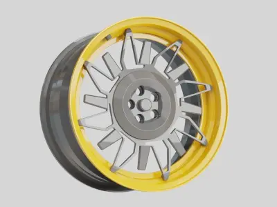 rims bean wheel 2 series 3D model