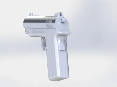 Pistol Colt Combat 3D model