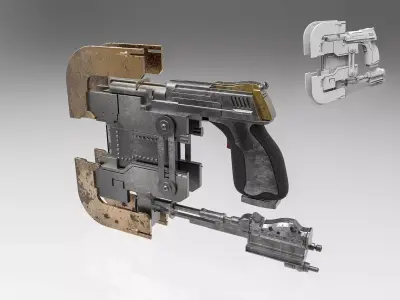 Plasma Cutter - Dead Space 3D model