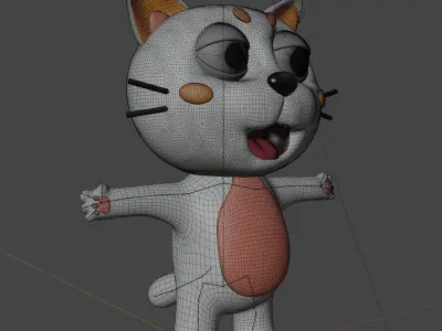 Kitty Free 3D model