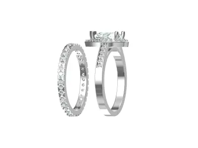 Wedding Ring  3D print model 382