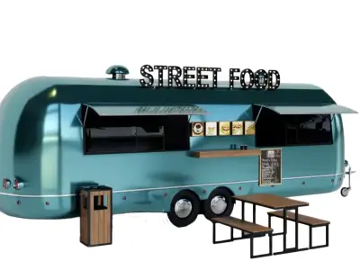 Food Truck 3D Collection 3D model