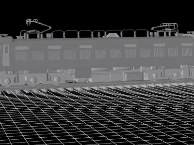 Train wap 4 3D model