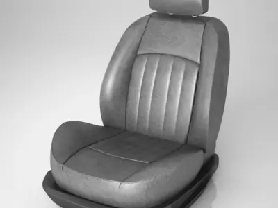 Car Seat Mercedes CLS 3D model