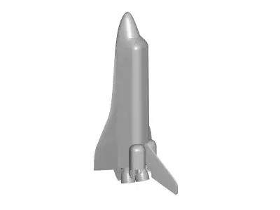 NASA space shuttle 3D model