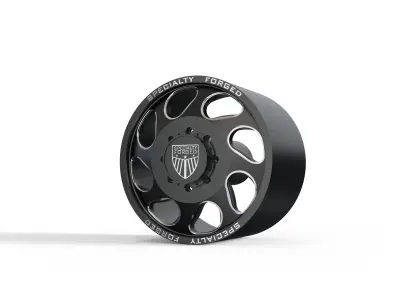 FRONT SPECIALITY FORGED D007 WHEEL 3D MODEL 3D model