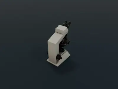 3D Microscope Model 3D model purchase