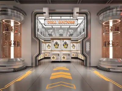 Claw Machine 3D model