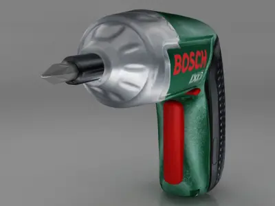 BOSCH cordless screwdriver Free 3D model
