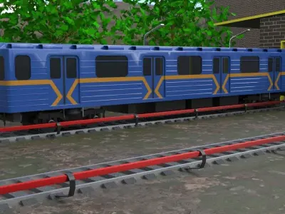 81-7081 Low Low-poly 3D model
