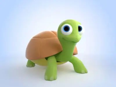 Turtle  3D model