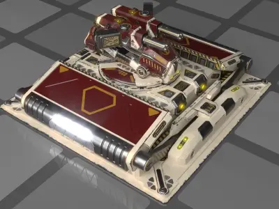 Imperial Medium Repeater 3D model